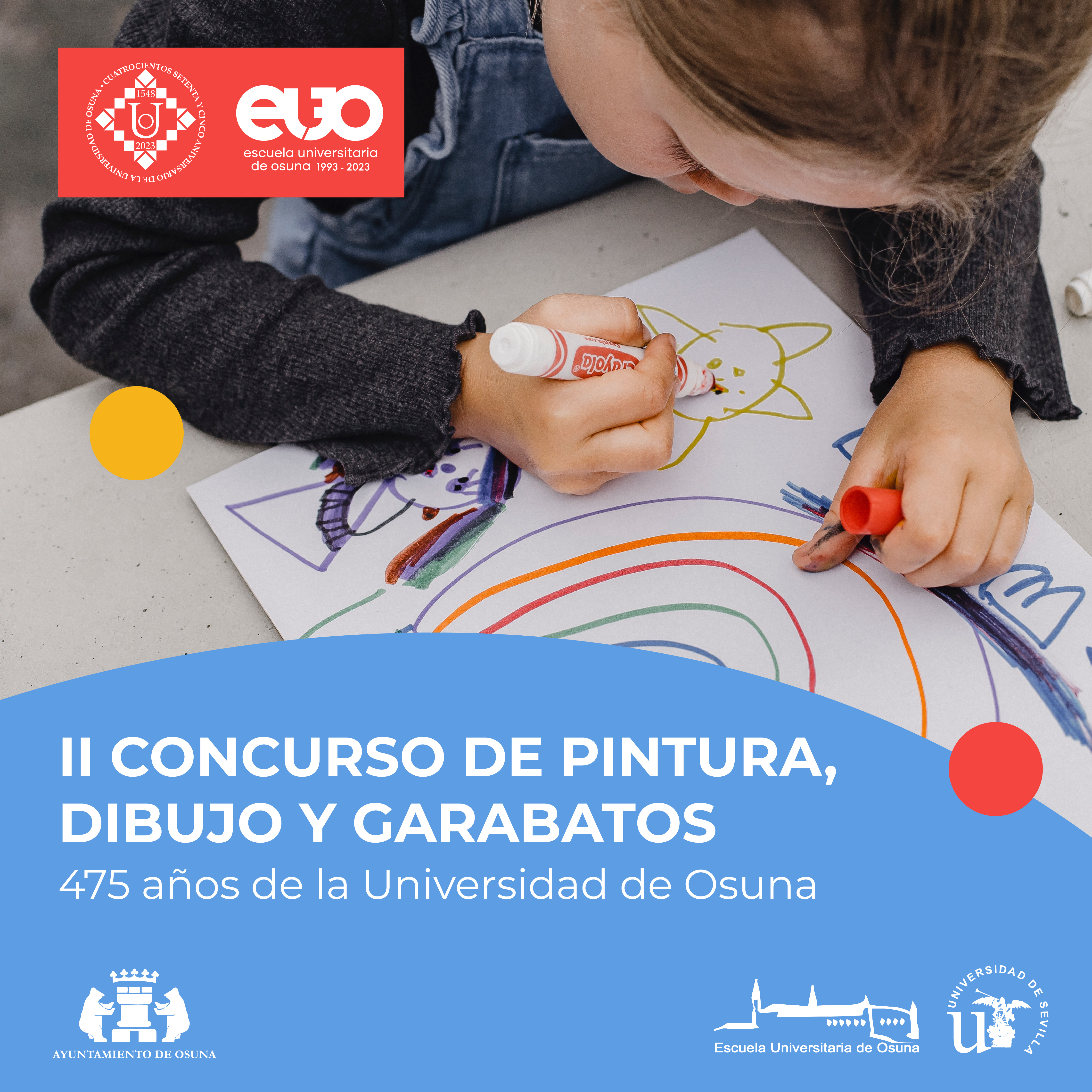 🎨 CONCURSO | II Concurso de Pintura, Dibujo y Garabatos de la Escuela Universitaria de Osuna. 