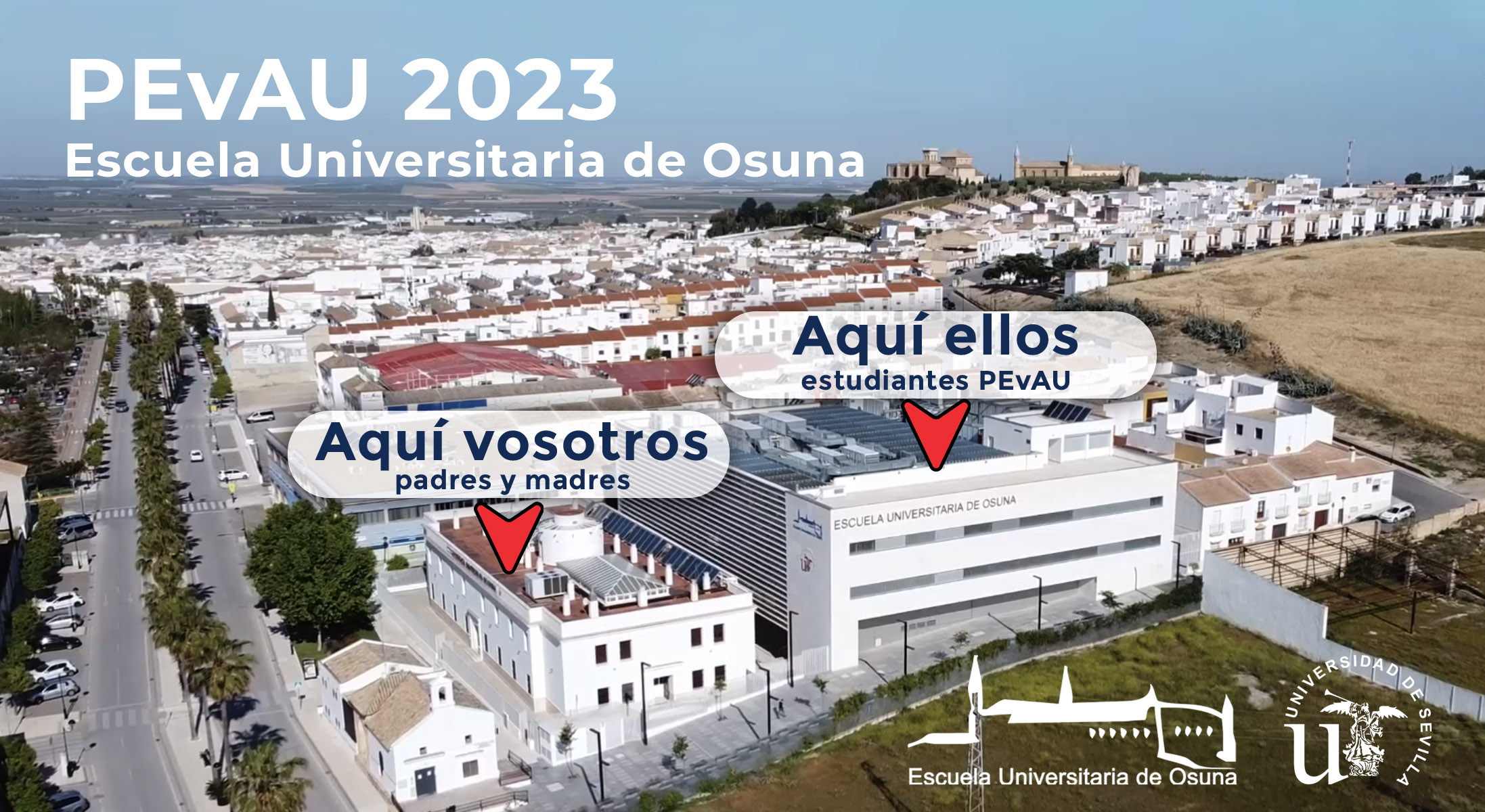 Información útil para los estudiantes que realicen la PEvAU en la Escuela Universitaria de Osuna