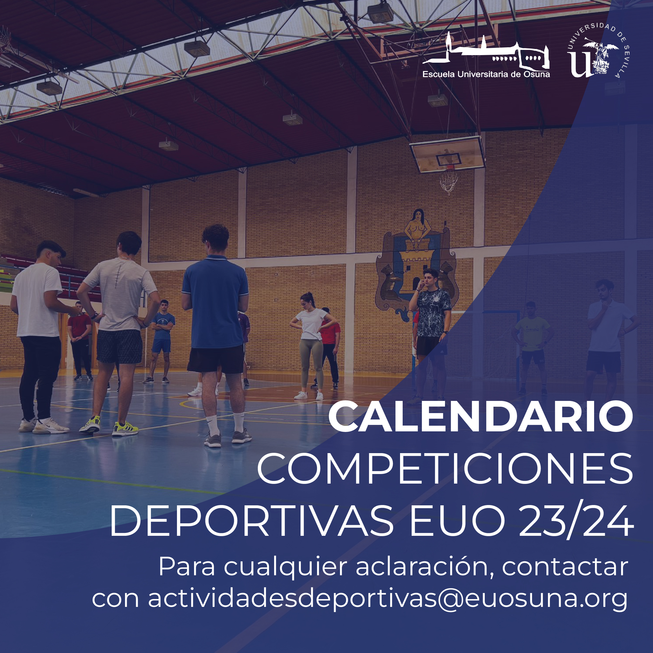 Calendario Competiciones Deportivas EUO 2023/24