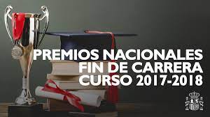 Convocatoria Premios Nacionales Fin de Carrera 2017/2018