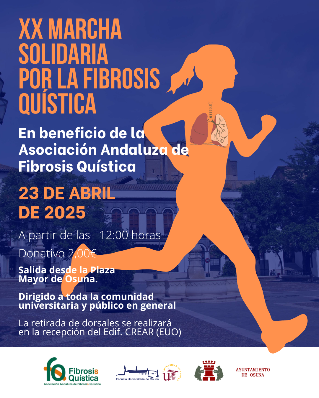 Osuna se moviliza por la Fibrosis Quística en la XX Marcha Solidaria