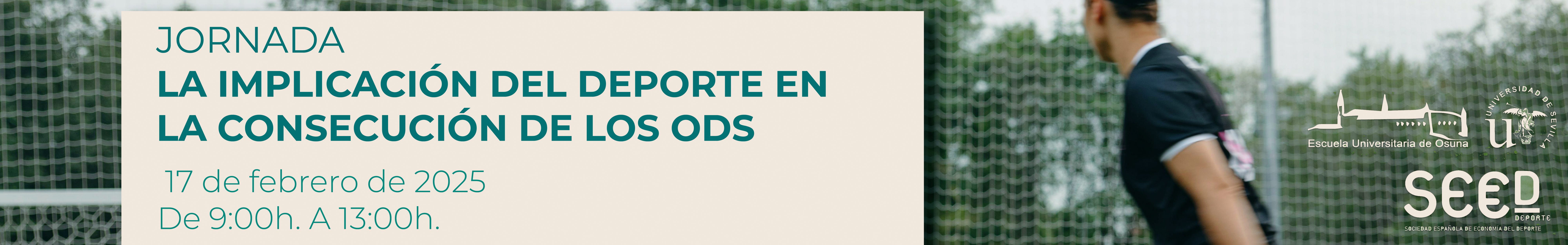 Jornada la Implicación del Deporte en la Consecución de los ODS