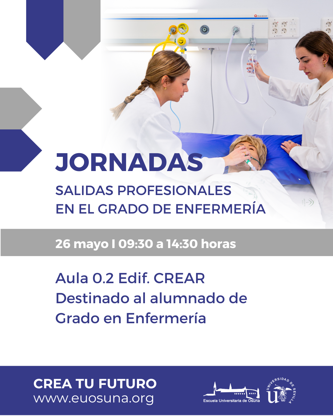 JORNADAS | Salidas Profesionales del Grado en Enfermería