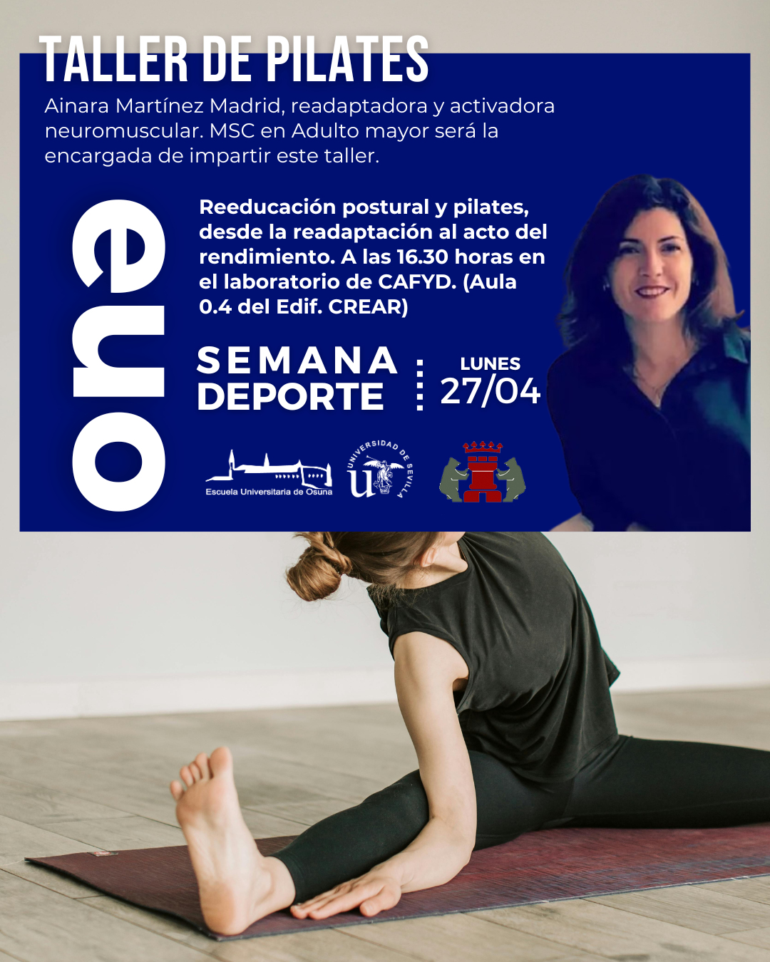 SEMANA DEPORTE EUO | 🧘♀️ Taller de Pilates