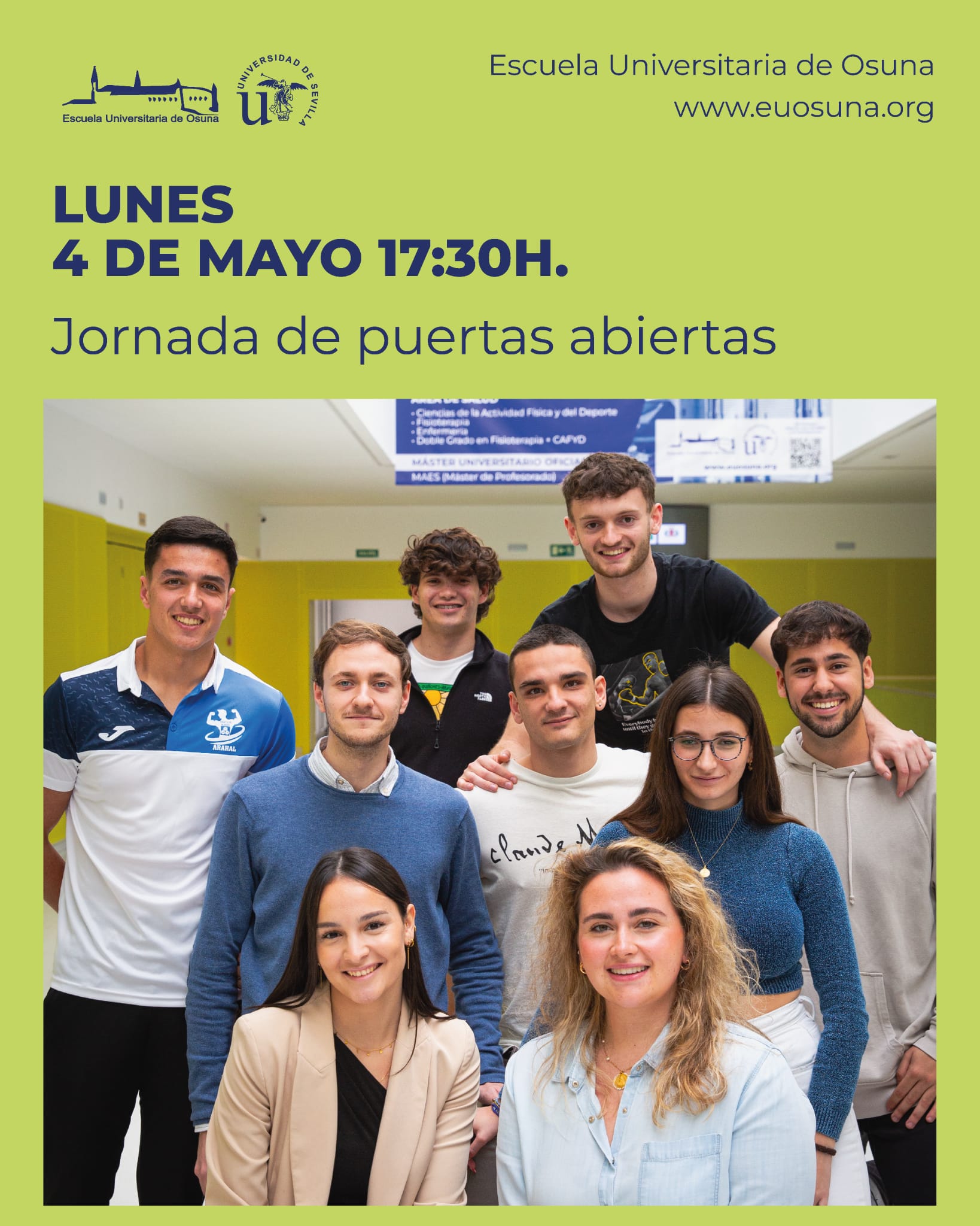 JORNADAS |  Puertas Abiertas, 4 de Mayo de 2026