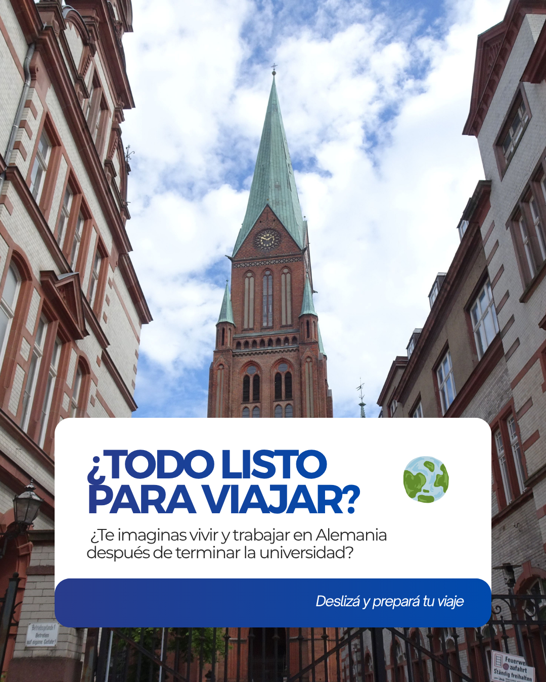 ¿¿Te imaginas vivir y trabajar en Alemania después de terminar la universidad??
